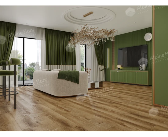 SPC ламинат Alpine Floor Premium 12 Дуб Карте ECO 24-7 - фото 234191