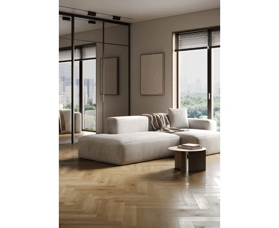 SPC ламинат Fargo Bevel Herringbone Английская ёлка Дуб Окленд 33-653-76 - фото 238147