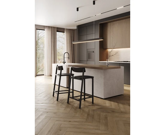 SPC ламинат Fargo Bevel Herringbone Английская ёлка Дуб Майами 33-653-03 - фото 238167