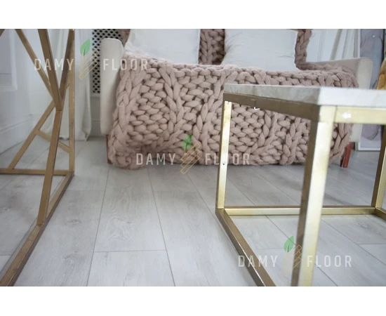 Кварц-виниловая LVT плитка DAMY FLOOR FAMILY 1536-2 Дуб Альпийский - фото 241919