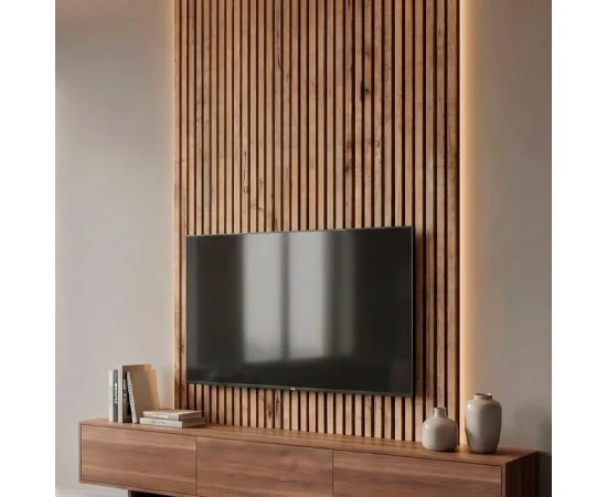 Реечная панель акустическая Stella Comfort Standart Дуб Бунратти 2780х600 - фото 242819
