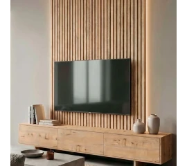 Реечная панель акустическая Stella Comfort Standart Дуб Кентербери 2780х600 - фото 242831mini