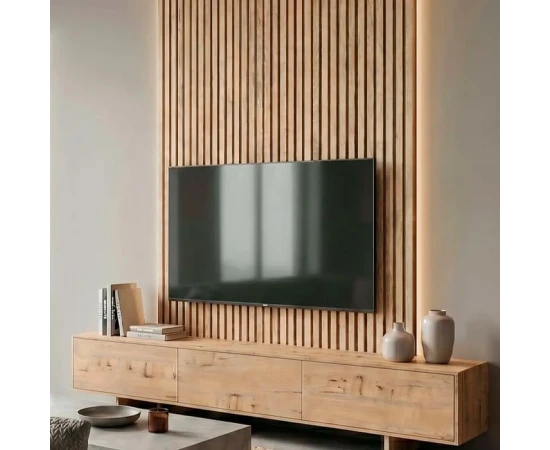 Реечная панель акустическая Stella Comfort Standart Дуб Кентербери 2780х600 - фото 242831
