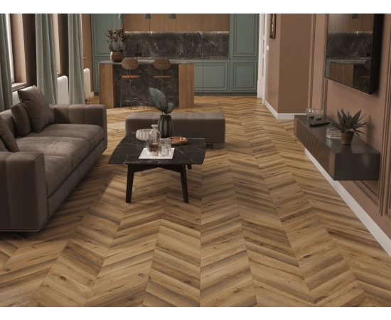 Ламинат Alpine floor Chevron ART Дуб Килиманджаро LF109-04 - фото 243475