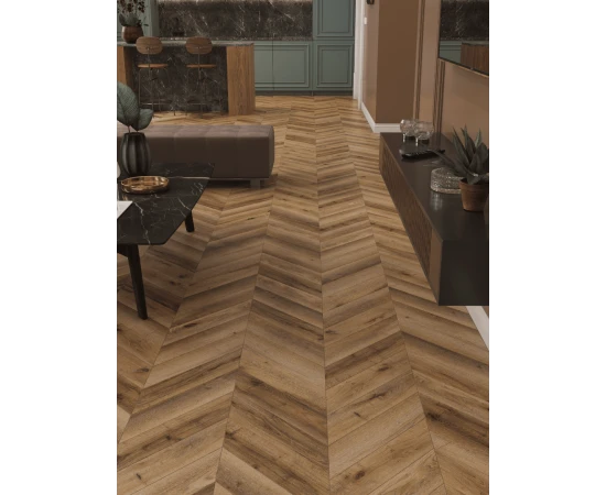 Ламинат Alpine floor Chevron ART Дуб Килиманджаро LF109-04 - фото 243483