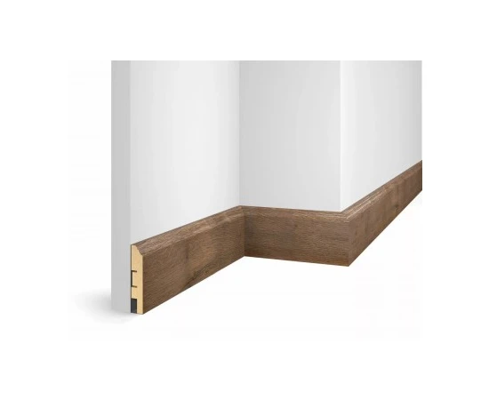 Плинтус напольный МДФ Cosca Decor экошпон WP07 Дуб Муссон - фото 21559