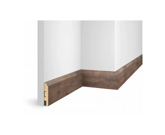 Плинтус напольный МДФ Cosca Decor экошпон WP07 Дуб Старинный натуральный - фото 21568