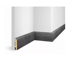 Плинтус напольный МДФ Cosca Decor экошпон WP07 Ясень Дымчатый - фото 21577mini