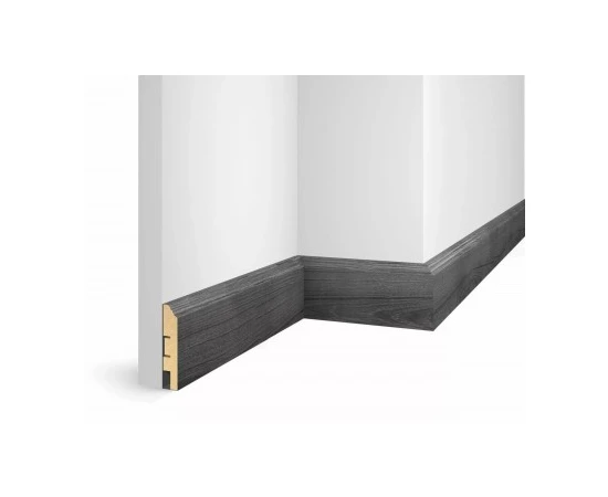 Плинтус напольный МДФ Cosca Decor экошпон WP07 Ясень Дымчатый - фото 21577