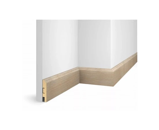 Плинтус напольный МДФ Cosca Decor экошпон WP07 Ясень Тирамису - фото 21580