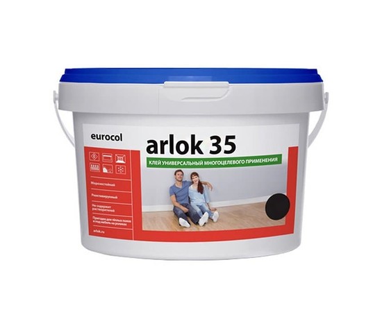 Клей универсальный для напольных покрытий Forbo Arlok 35 3,5кг - фото 5311